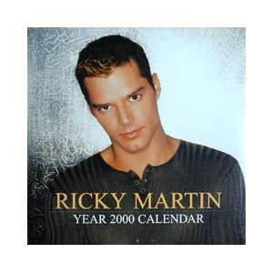 Ricky Martin Calendar 2000   Unopened Brand New Collectible Shrink 