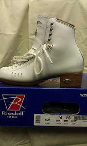 Riedell Model 1500 Womens Figure Skating Boot Size 8 AA/AAA  