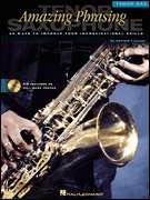 Amazing Phrasing   Tenor Saxophone Sax Lessons Book CD  