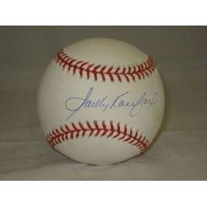 Sandy Koufax Autographed Ball   Steiner   Autographed Baseballs