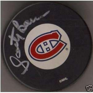 Scotty Bowman Signed Hockey Puck   Montreal Canadiens Coa