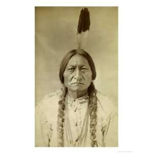 Sitting Bull, c.1885 Giclee Poster Print by D. F. Barry, 12x16