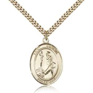  Gold Filled St. Dominic de Guzman Pendant Jewelry