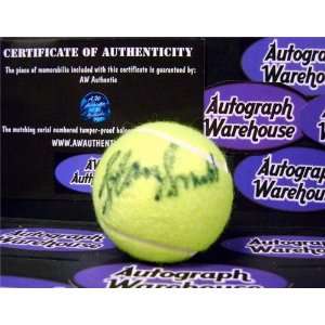  Stan Smith Autographed/Hand Signed Tennis Ball Sports 