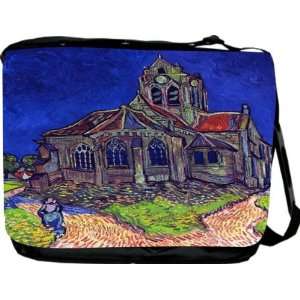  Rikki KnightTM Van Gogh Art The Church of Auvers Messenger 