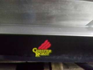 Listed is a CHESTER ROAST INDUSTRIAL ROTISSERIE OVEN, 220V. This oven 