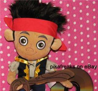New Jake and the Never Land Pirates Plush Doll 12 Tall USA SELLER 
