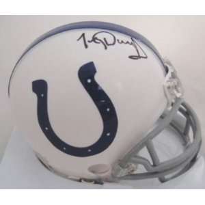  Tony Dungy Autographed Mini Helmet   JSA Sports 