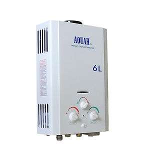 AQUAH NATURAL GAS TANKLESS WATER HEATER 6L, 1.6 GPM 609132876349 