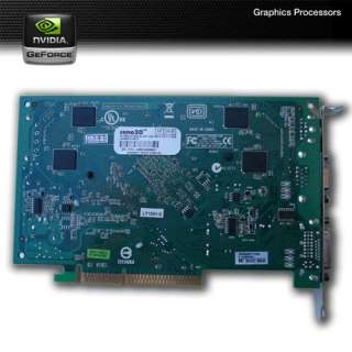 Inno3D Nvidia Geforce 7600GT 512MB DDR2 AGP 8X Video Card w DVI + VGA 