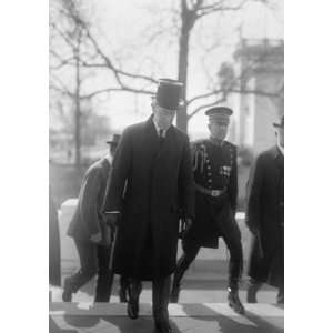  1914 PRESIDENT WILSON WITH HARTS, WILLIAM W. COL., U.S.A 