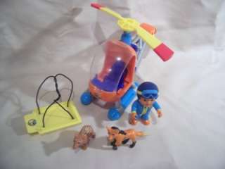 Go Diego Go Safari Helicopter with Figures  