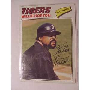  1977 Topps #660 Willie Horton [Misc.]
