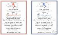 20 Custom Graduation Invitations/Nursing/Nurse/Hat  