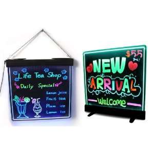   Color Frameless Led writing Board flashing Advertising Message display