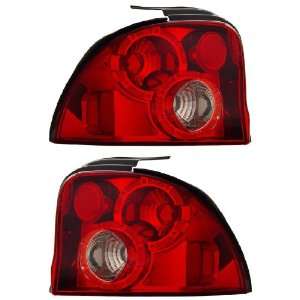 DODGE NEON 95 99 TAIL LIGHT RED/CLEAR NEW