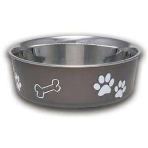   Bowl Espresso   Small (Catalog Category Dog / Dog Dishes Bowls) Pet