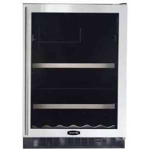 APRO6BARM CRNR 24 Dual Zone Beverage/Wine Refrigerator with 14 Wine 