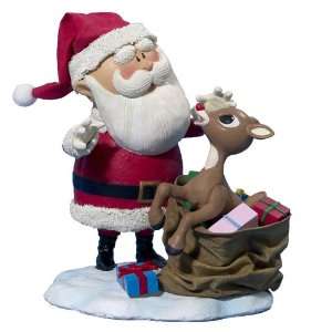 NEW Baby Rudolph The Red Nose Reindeer Santa Claus Tabletop Christmas 