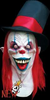 Craky Killer Clown Halloween Mask Prop Horror  