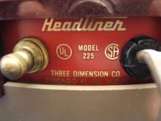 You are bidding on a TDC Headliner Model 225 slide projector   Vintage 