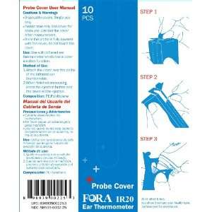  FORA IR20 Ear Thermometer Lens Cover   10 Health 