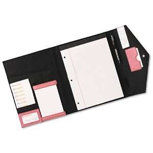  Rolodex   Pad Folio, Faux Leather, Snap Close, Letter Size 