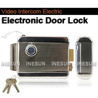 Home Stainless Steel Electronic Door Lock For Video Doorphone Intercom 