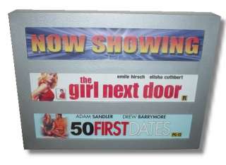 Home Theatre Movie Poster Lightbox LIGHT BOX  