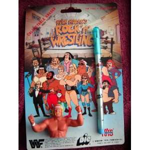   Rock N Wrestling Collectible Pencils and Erasers 