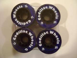 Cadillac Skateboard Wheels 70mm 80a TRANS BLUE  