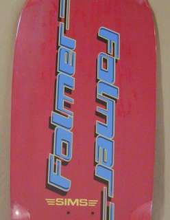 Sims Mike FOLMER TORNADO Reissue Skateboard Deck PURPLE  