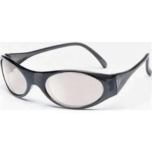  Frostbite Safety Glasses Black Frame Clear Lens, Lot of 12 