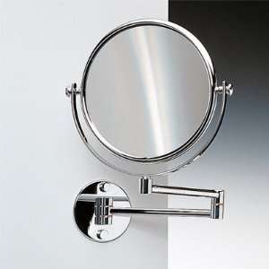   Double Face Wall Mounted 7X Magnifying Mirror with Optical Grade