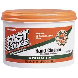 Permatex 33013 12PK Fast Orange Smooth Cream Formula Hand Cleaner   14 
