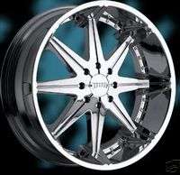 DUB Wheel Big Homie Hummer H2 26x10 Chrome 8 Lug  