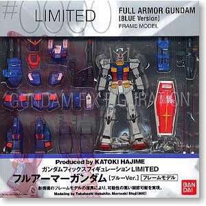  Gundam Fix Figuration 0000 FA 78 Full Armor Gundam Blue Ver. Figure 