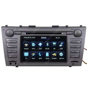 2007 11 Toyota Camry Car GPS Navigation Radio DVB T TV Bluetooth IPOD 
