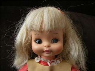 Horsman Vintage 1969 Teenie Bopper doll all original  