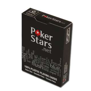COPAG Plastic Playing Cards Pokerstars Blk Poker Jumbo  