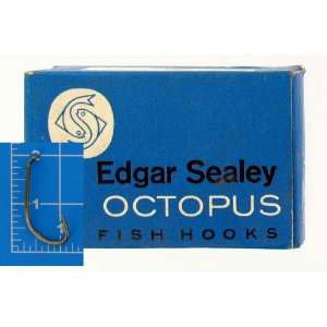  Edgar Sealey Octopus Fish Hooks S4310 5XB Sz 6/0 Ct 100 