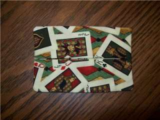 Playing Deck of Cards Single Tissue Package Holder for Purse Desk 