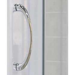 INFINITY 60x72 Frosted Brushed Nickel Shower Door  