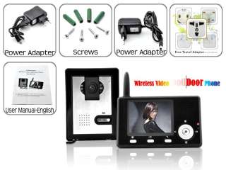   and VideoPortable Intercom System Handheld Receiver Specifications