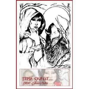    Little Red Riding Hood Unmounted Rubber Stamp 