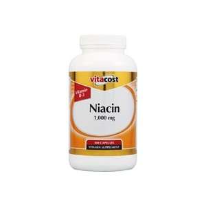 Vitacost Niacin (Vitamin B 3)    1000 mg   300 Capsules 