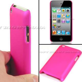  BACK CASE COVER LCD SCREEN PROTECTOR FILM FOR APPLE IPOD TOUCH 4TH GEN