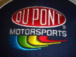 NASCAR 24 Jeff Gordon DuPont Motorsports Velcro Pit Cap  