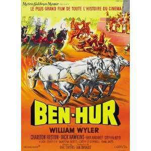    Ben Hur (1959) 27 x 40 Movie Poster French Style A