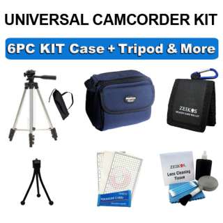 Deluxe Accessory Starter Kit For JVC Everio Camcorder  